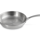 Essential 3-ply Stainless Steel 28cm Frying Pan with Helper Handle image number 3